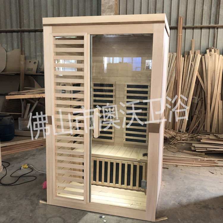 Aowo infrarrojo lejano sudor sala de vapor para el salón de belleza sala de ondas de luz sudor sala de vapor confinamiento en el hogar cabina de sudor sala de sauna