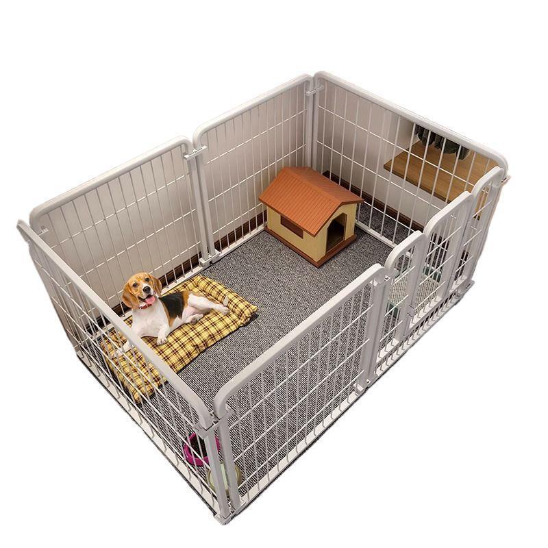 犬用犬用フェンス、家庭用屋内中型および大型犬用ケージ、ペット用フェンス、隔離ドア付き自由組み合わせ|undefined