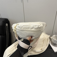 手机腰包简约潮牌男士款胸包日系轻便单肩小背包女休闲运动斜挎包