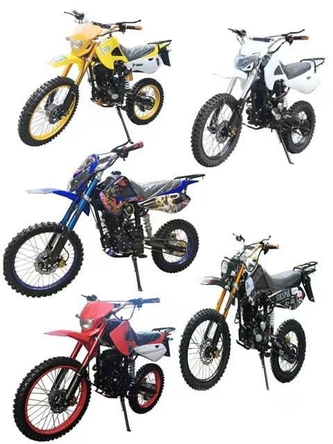 Kawasaki Competitive Off-Road Vehicle 125Cc-250Cc Adult All-Terrain Mountain Bike Front 17inch Rear 14inch Motorcycle