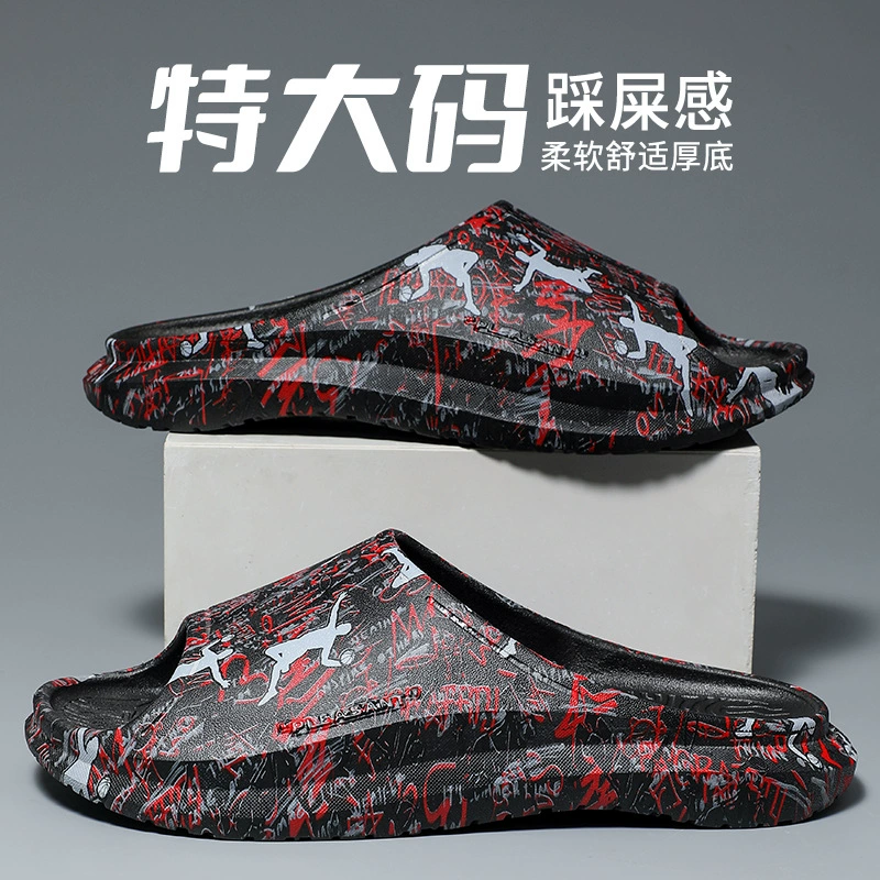 Трансграничные новые спортивные мужские тапочки большого размера летом