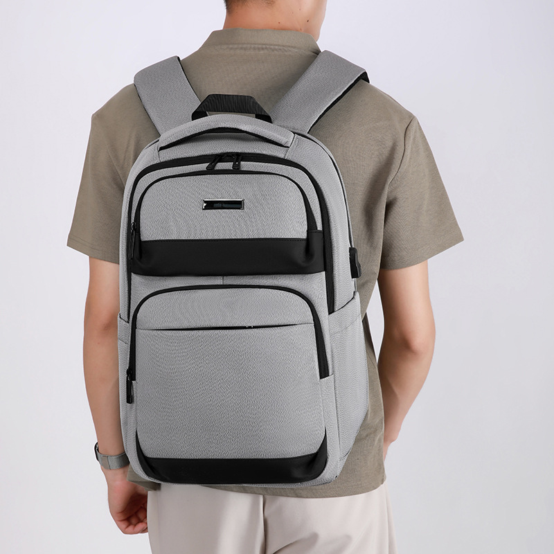 Mochila de gran capacidad, mochila de negocios para hombres, mochila de viaje de viaje, mochila de viaje, mochila deportiva