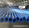 Mining steel pipes 108 caliber Mine improve air circulation Steel pipe Domestic and foreign Plastic flange Connect Anticorrosive Steel pipe