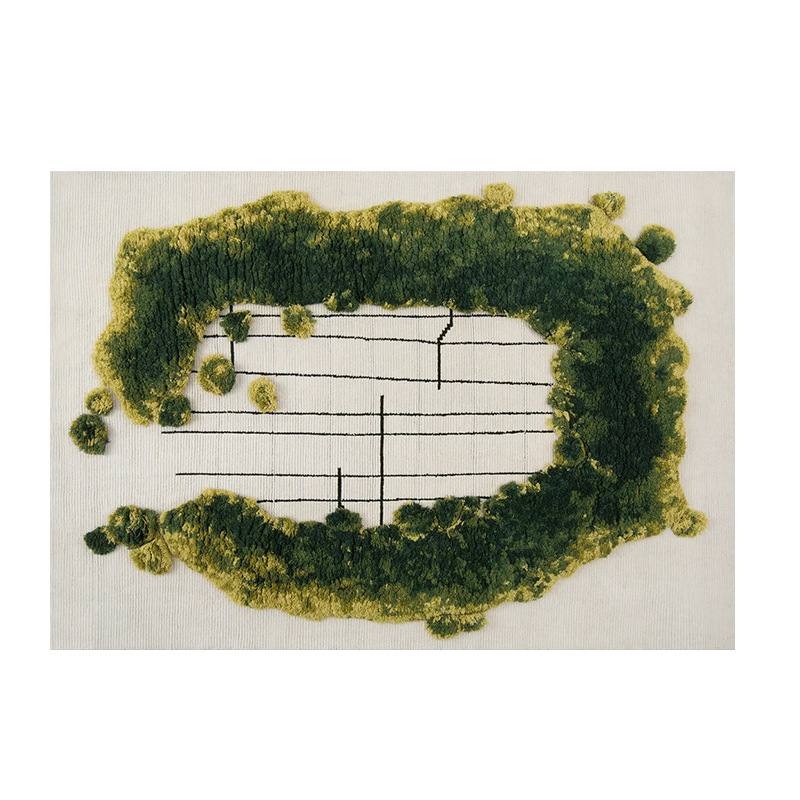 Fábrica de fuente de alfombra doméstica de alta gama gruesa sala de estar fácil de cuidar dormitorio alfombra personalizada al por mayor