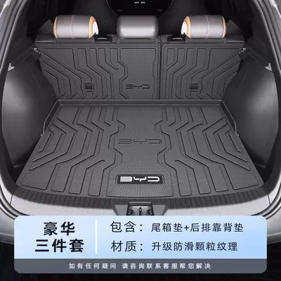 24 Trunk Mat Interior – Trunk Mat - protection-treasure-tpe-trunk-mat-rear-backrest-25-byd-seagull-models