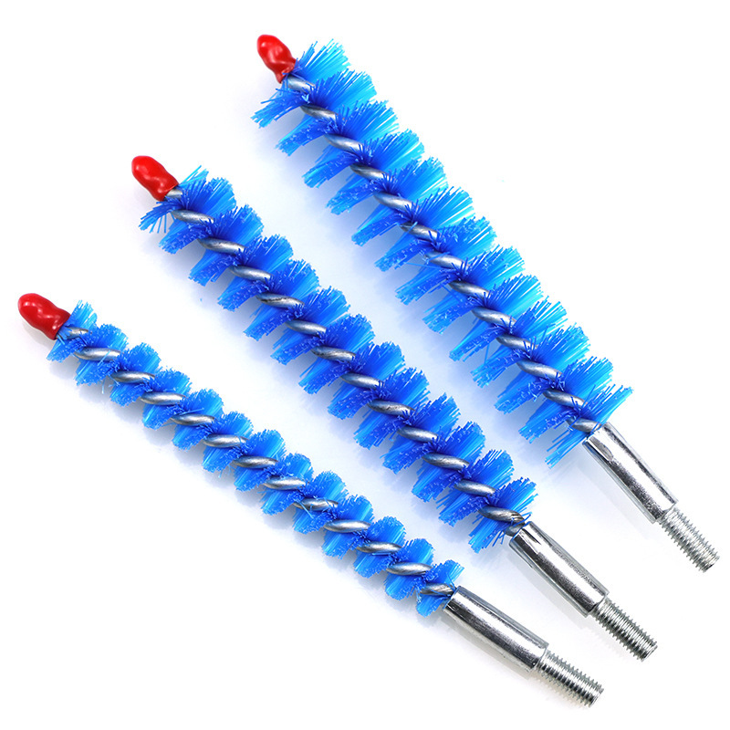 中央空调铜管清洗刷 尼龙塑料冷凝管道刷1259M6 水炮风炮通炮刷杆