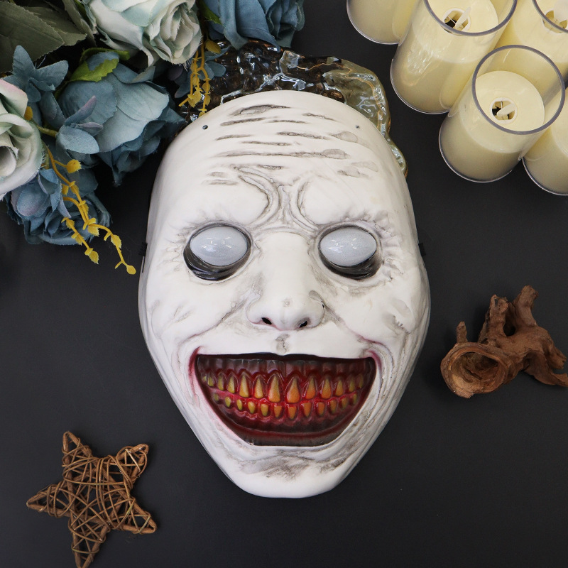 Máscaras de Halloween sonrientes extrañas máscaras de carnaval máscaras de cosplay máscaras de celebridad en línea máscaras similares