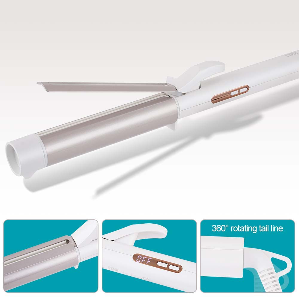 Winning star comercio exterior hogar transfronterizo automático gran onda eléctrica femenina férula esponjosa plancha de pelo varilla rizadora