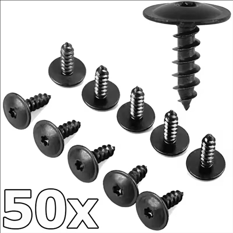 Automobile fender fender lining screw/engine guard plate cross round head self-tapping screw buckle 5*18m