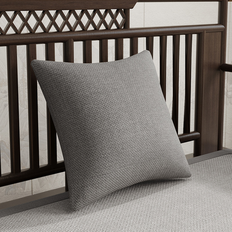 Sofá almohada de cintura almohada de sala de estar ventana flotante almohada de respaldo almohada de respaldo grande cubierta de respaldo nuevo estilo chino almohada de respaldo núcleo