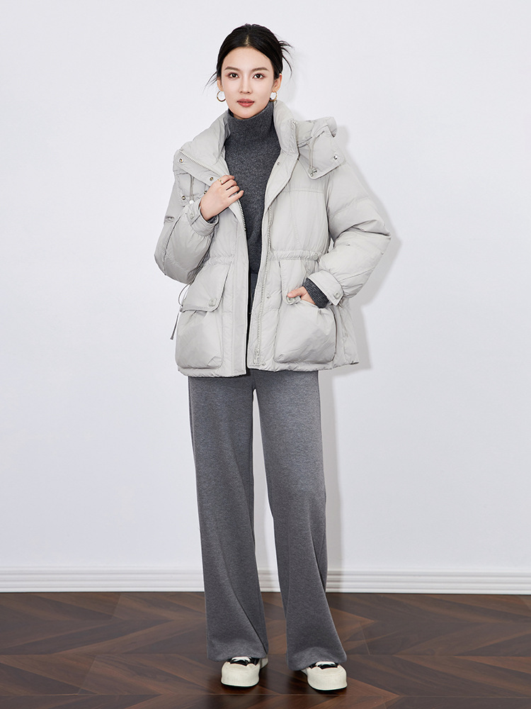 Windproof velvet hoody for leisure