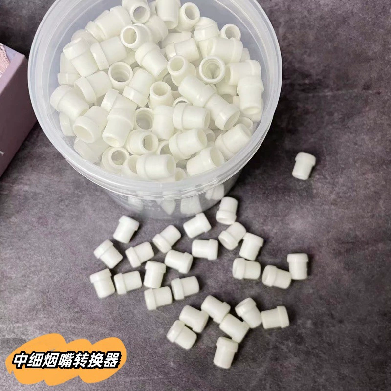 Переходник для сигаретного держателя среднего и тонкого размера, силиконовый адаптер для сигаретного держателя, переходник Yajue, тонкий пластиковый держатель для сигарет, переходной рот