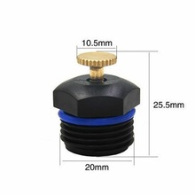 塑料台式可调离心折射雾化喷头园艺草坪自动喷淋农用大棚洒水灌溉