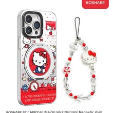 猫咪磁吸支架适用苹果17promax手机壳16可爱卡通15元气女生14防摔