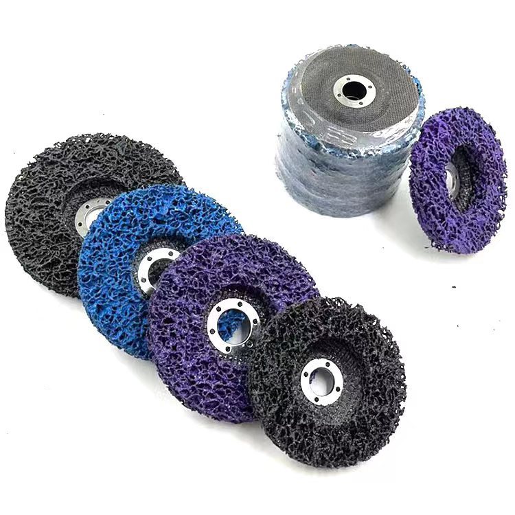 Metal de acero inoxidable pieza de molienda Diamante Negro pulido pieza de eliminación de pintura del coche madera plástico nylon pulido rueda eliminación de óxido