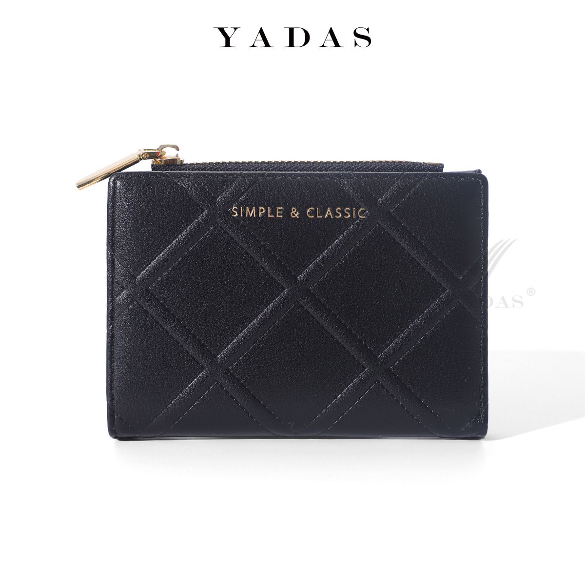 YADAS cartera mayorista de gran capacidad simple bolsa de almacenamiento ligera de lujo ins air zipper bolsa de almacenamiento pu cambio