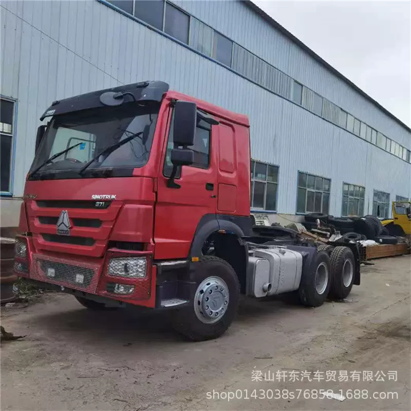 供应非洲HOWO6x4牵引车中国重汽豪沃 371--375马力码头重型卡车头