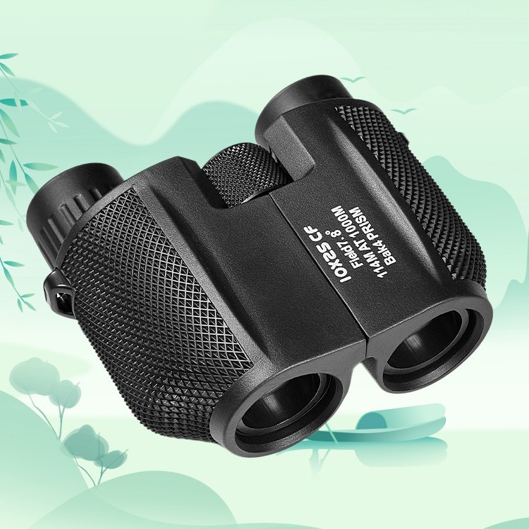 跨境爆款10X25保罗便携双筒望远镜微光夜视便携式民用望远镜