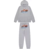 Blue Orange Tiger Head Gray