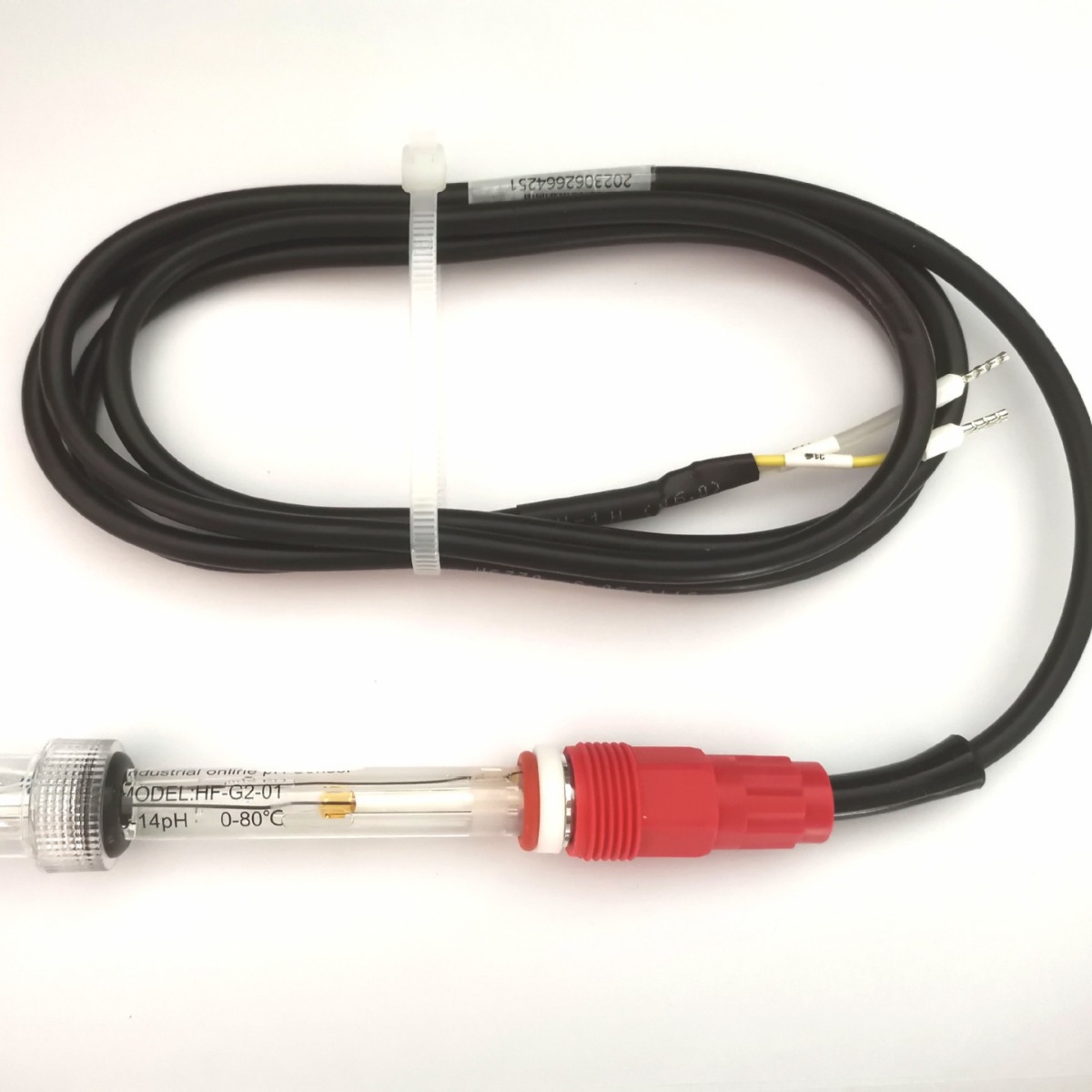 厂家直销日鼎品牌在线抗氢氟酸PH电极HF-G2-01 环保水处理用