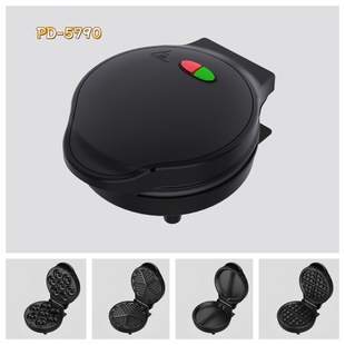 Cross-Border Household Breakfast Machine Small Electric Pancake Waffle Machine Egg Waffle Machine Egg Roll Cake Sandwich Machine