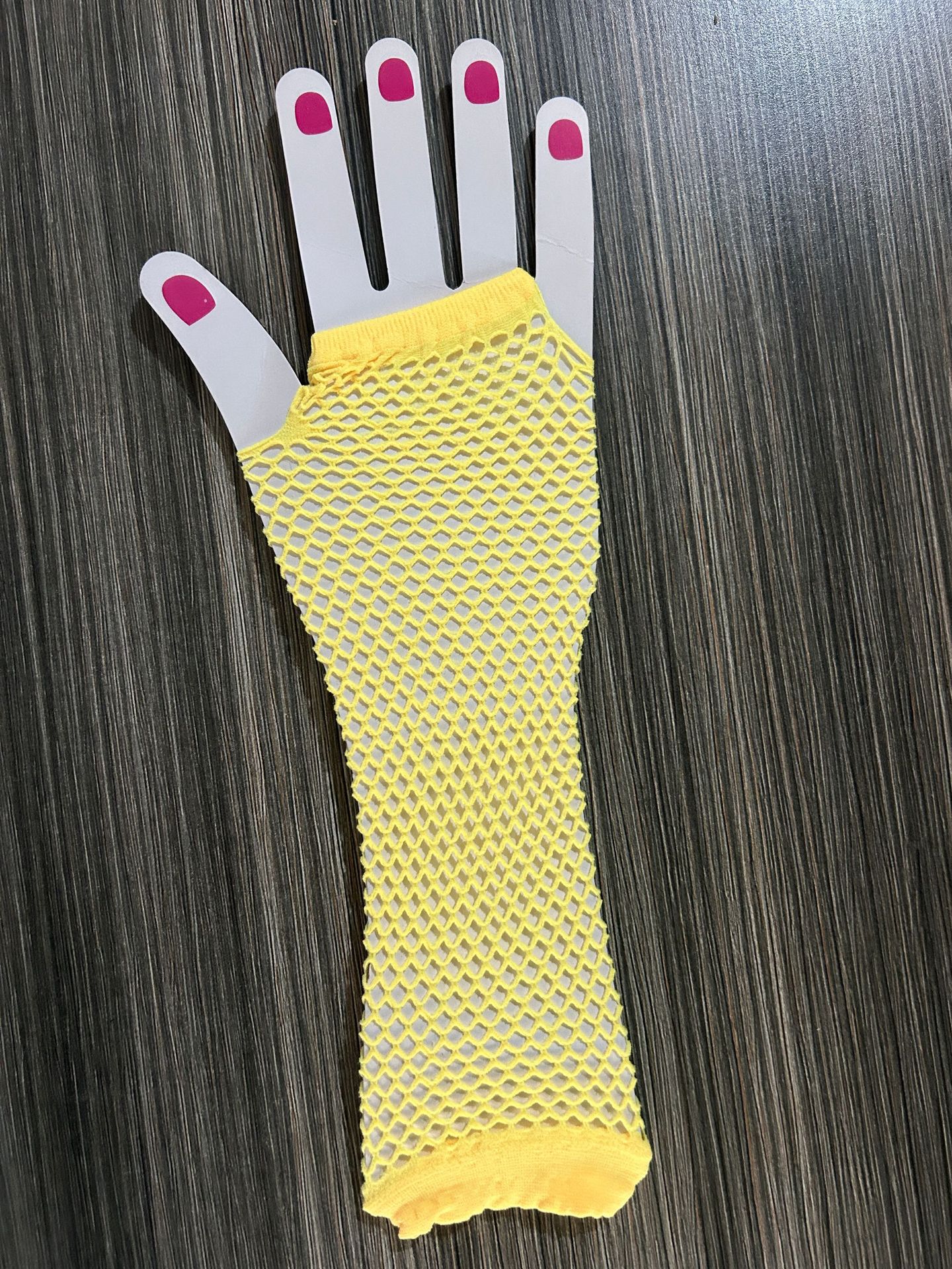 Guantes de red largos – estilo punk, para fiestas nocturnas