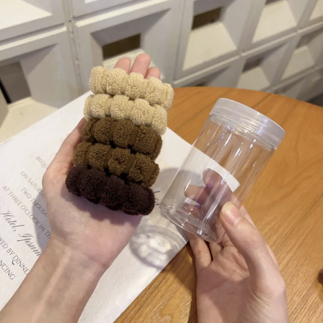 Diadema sin costuras tocado accesorios para el cabello banda para el cabello estilo coreano femenino Cola de Caballo corbata pelo no duele banda de goma elástica pelo cuerda al por mayor