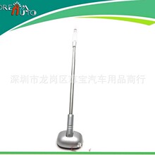 新款汽车装饰天线 车载防静电天线汽车伸缩旗杆天线YI-297B七彩