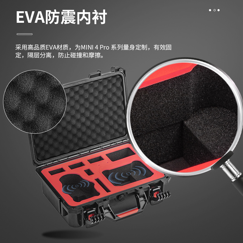 STARTRC es adecuado para DJI mini 4pro DJI drone caja de almacenamiento impermeable accesorios para drones caja de protección