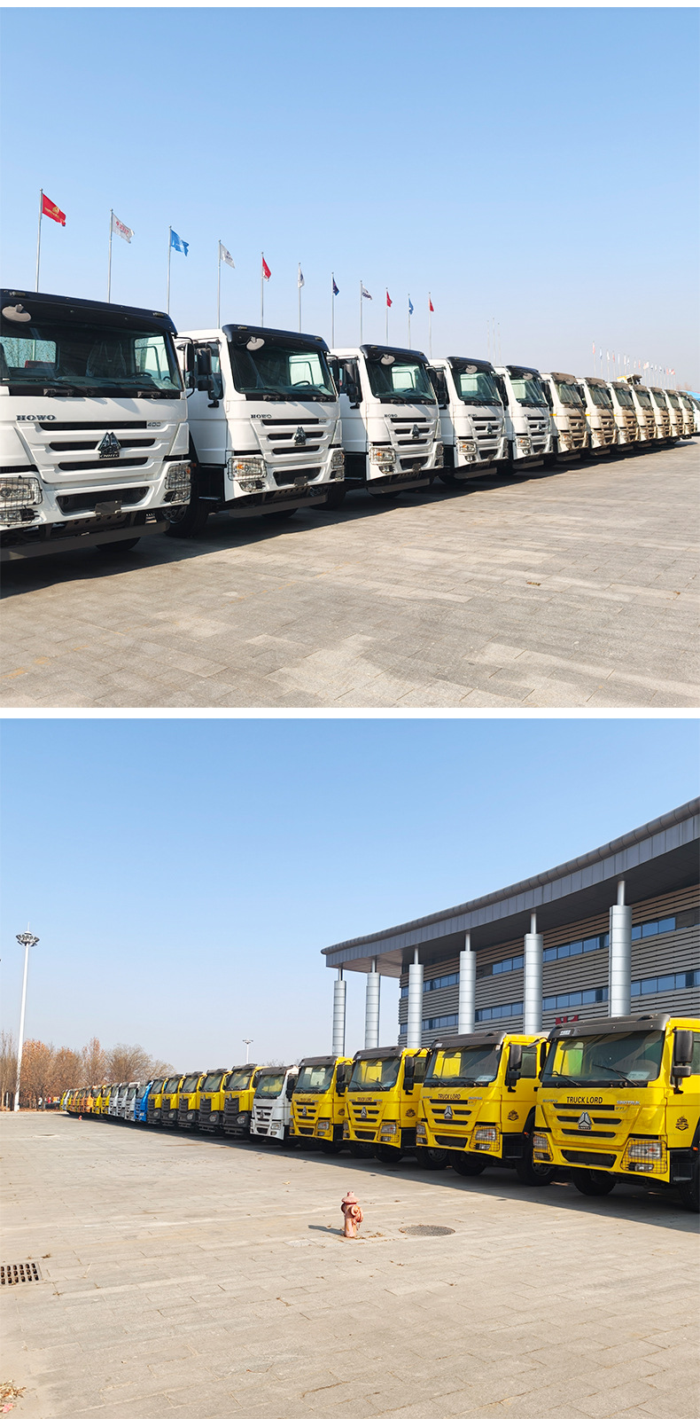 Used Sinotruk Howo Dump Truck, Four-Wheel Drive, Eight-Wheel Drive, Self-Loading Engineering Vehicle, Howo Dump Truck, Tipper Truck, Supports Test Drive