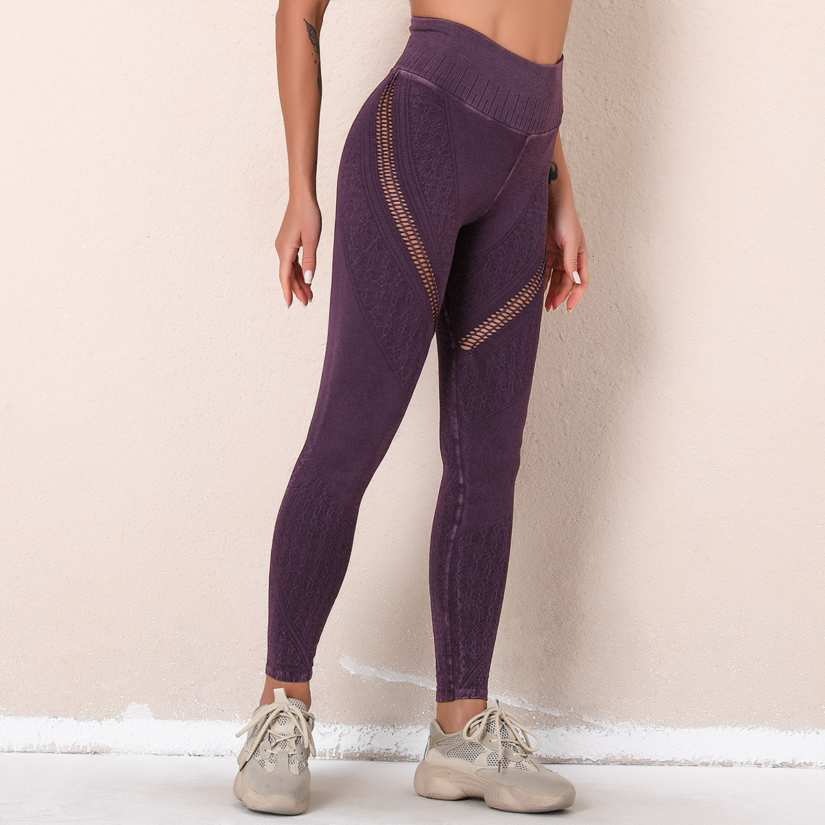 Seamless Washable Yoga Pants NSLX36655