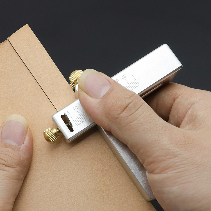 铝柄喷砂皮带切割器铝合金皮带皮条手动切割机diy手工皮革工具