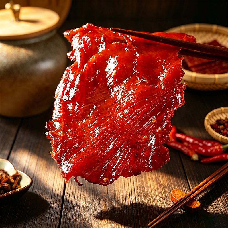 Weiyou food honey pork jerky meat snacks hand tear honey pork jerky Minnan specialty instant net red snacks