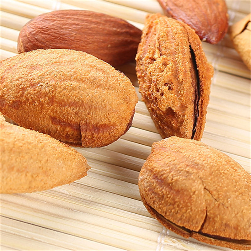 Thin shell crisp[high quality Almond Milk Nuts Dry Fruits snacks Almonds Flat peach