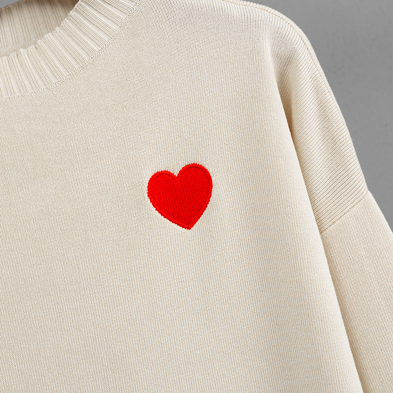 K Knit Sweater Set With Hooded Knitted Sweatshirt And Fashionable Age-reducing Wide-leg Pants, 2-piece Outfit For Women_voghion.com