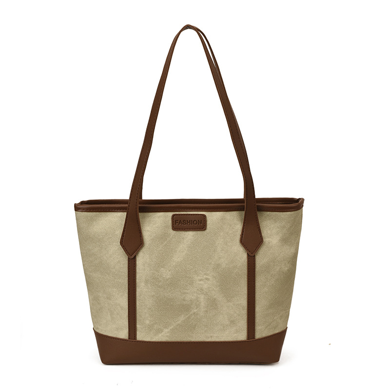 Bolsas de viaje de moda de gran capacidad de mujeres otoño 2025 nueva bolsa de hombro de estilo extranjero bolsas de mano universitarias