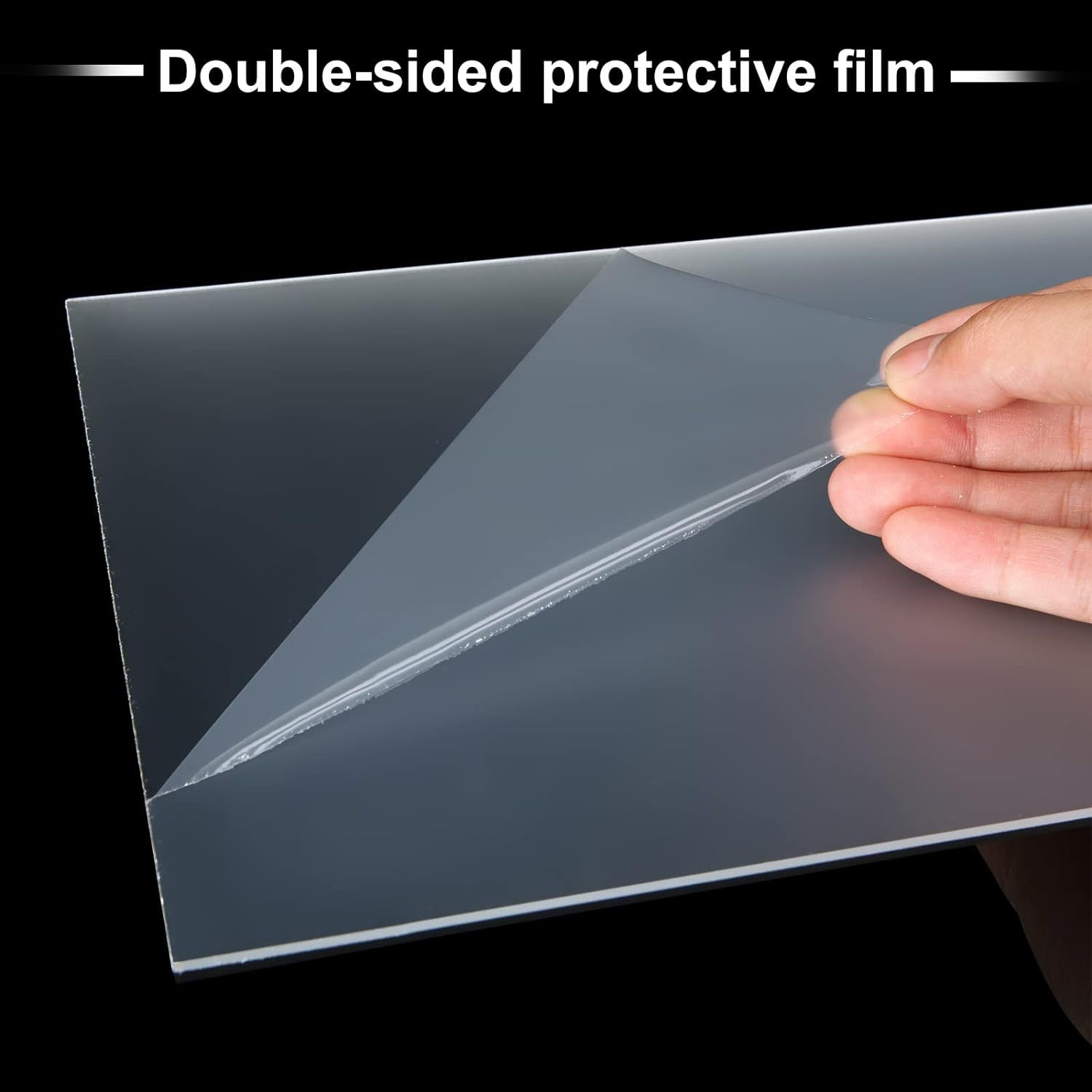 亚克力透明有机玻璃板相框替换 DIY空白标志手绘调色板婚礼邀请卡