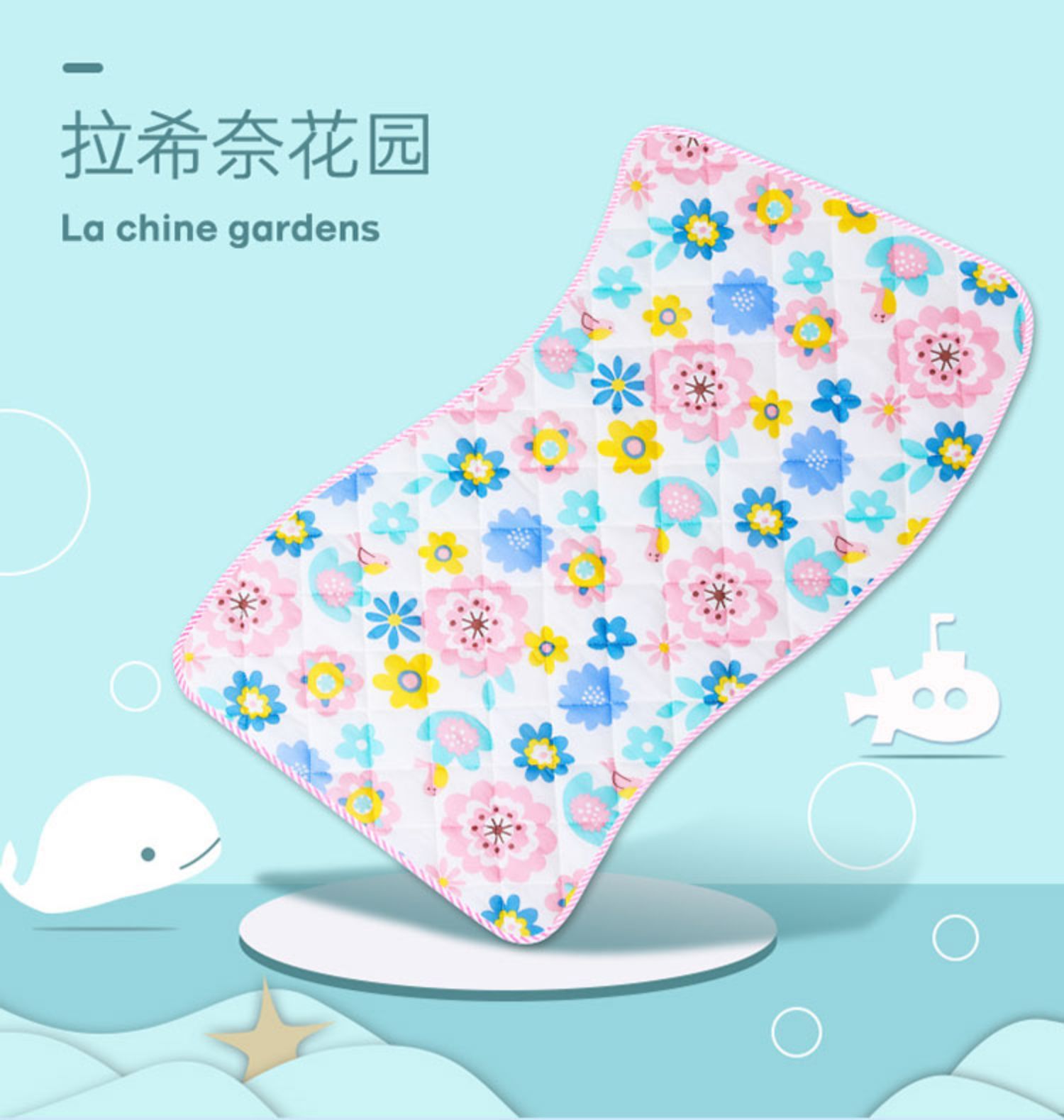Baby Bed Sheetss Soft Newborn Mattress Baby Changing Pad Waterproof and Moisture-Proof Baby Diaper Pad Machine Washable