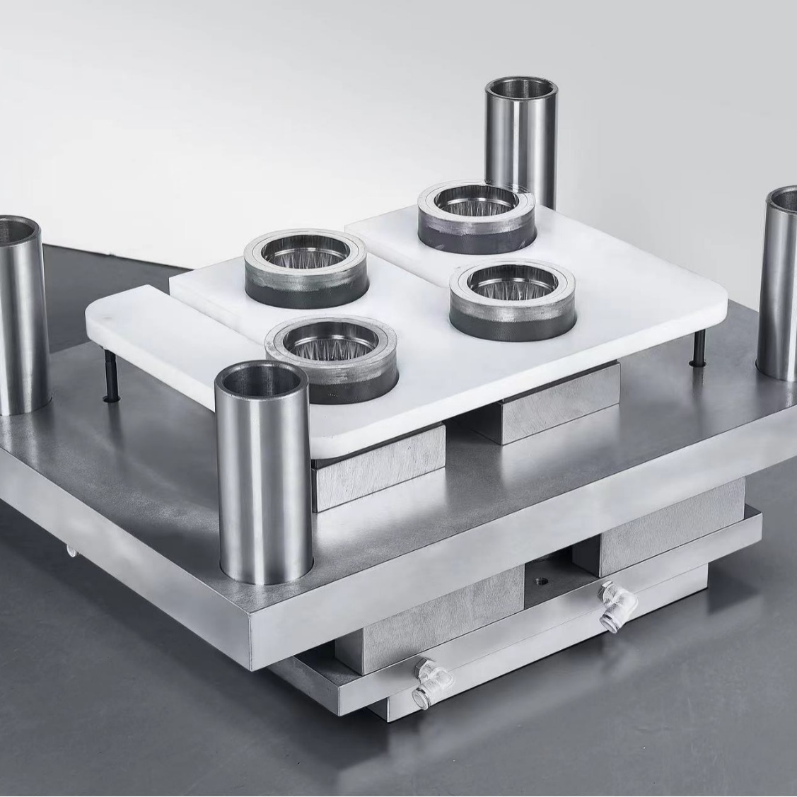 无皱铝箔餐盒模具有皱铝箔餐盒模具锡纸盒模具冲压机冲压成型