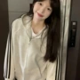 美式连帽三条条纹卫衣