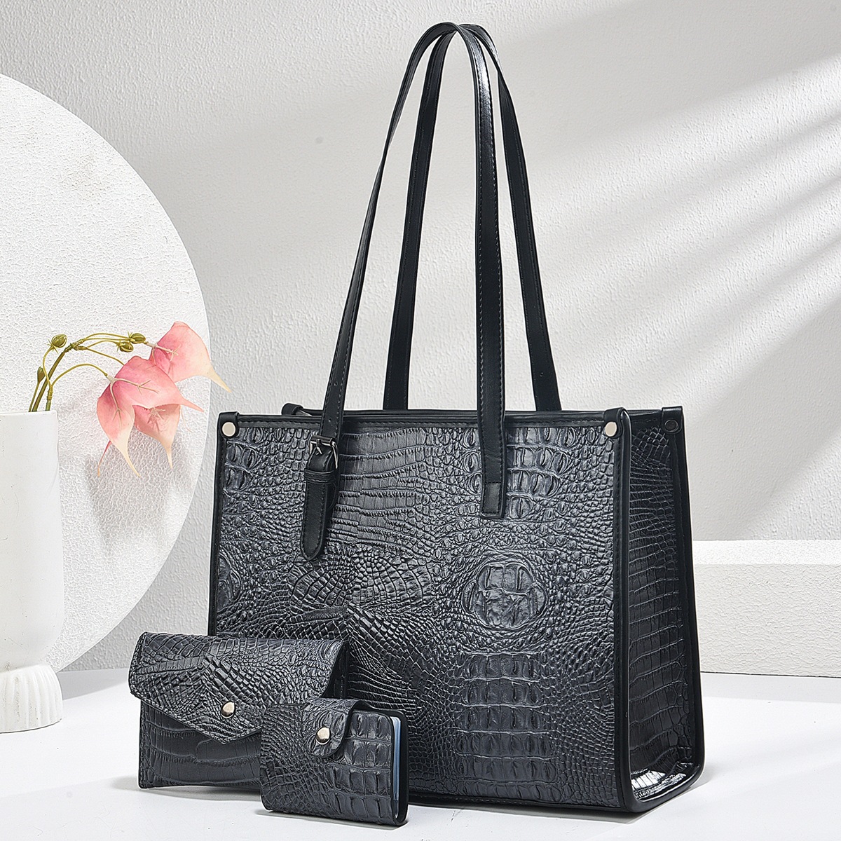 Bolso Tote femenino 2025 nuevo bolso de gran capacidad bolso mensajero portátil de un solo hombro