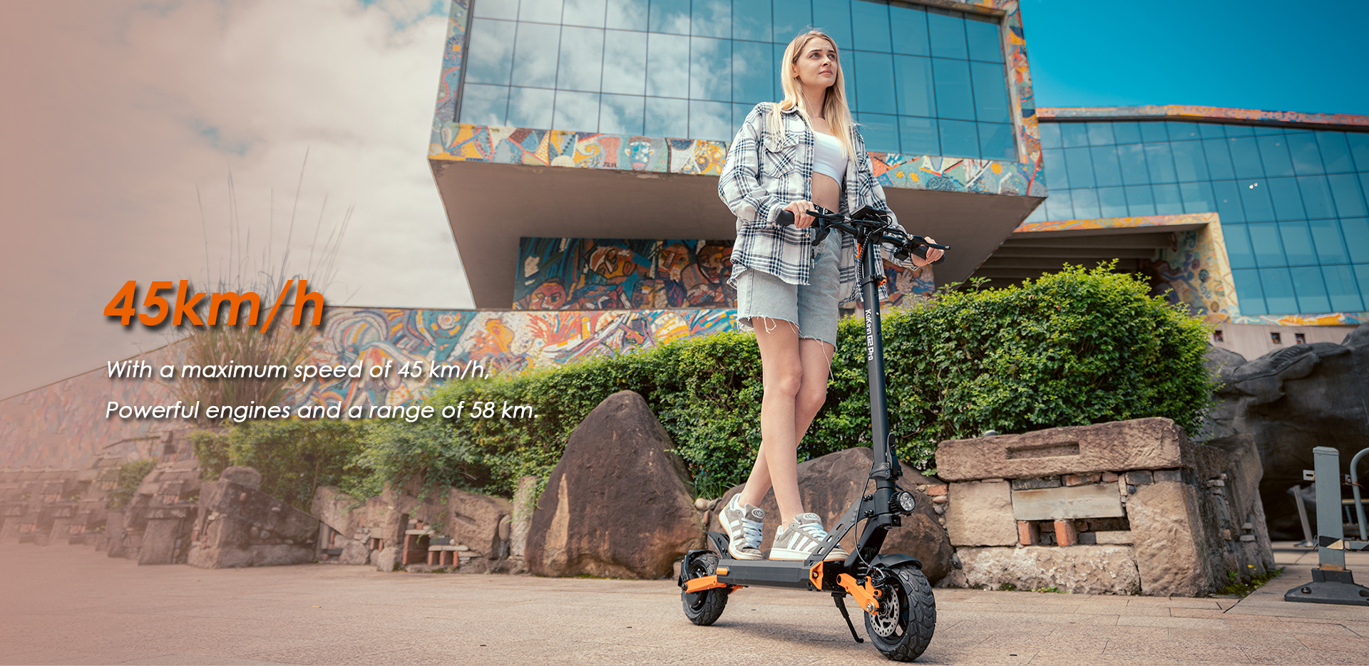 Kukirin G2Pro Electric Scooter Can Be Used for Sitting and Riding, Three-In-One 90% off Wheel Electric Mobility Scooter