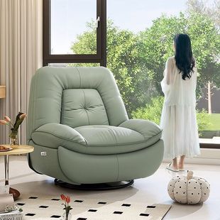 Electric Single-Seat Sofa Chair First-Class Space Multi-Functional Sofa Cabin Living Room Balcony Electric Sofa Foshan Furniture