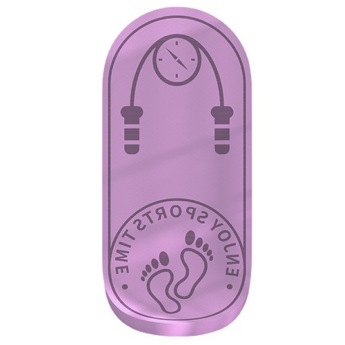 12mm skipping rope floor mat, non-slip, shock-absorbing, soundproofing mat, household indoor silent fitness exercise thickened children's yoga mat