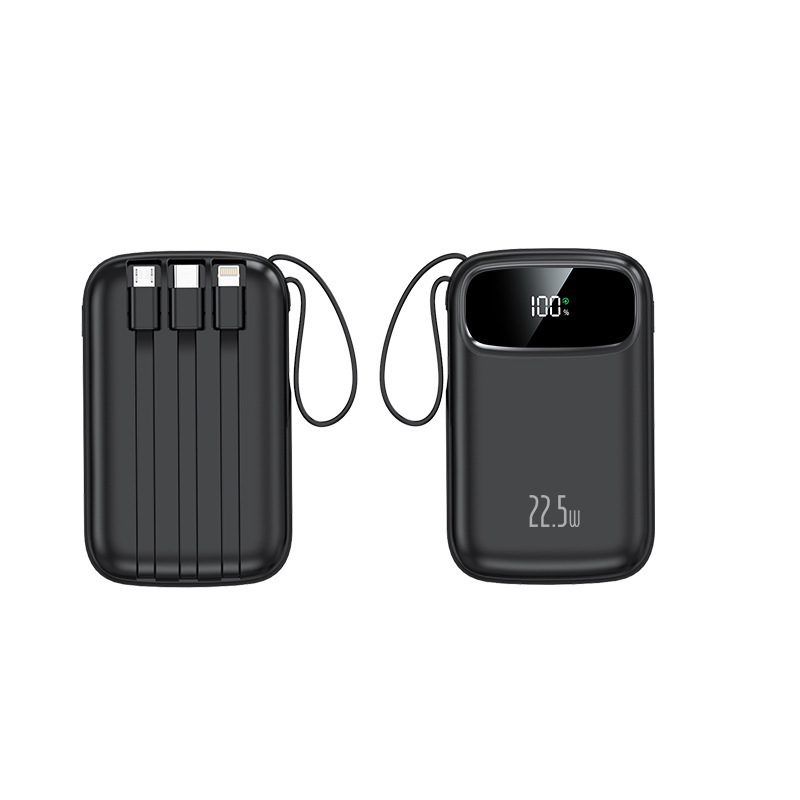 2025 新しい超高速充電パワーバンク超大容量 20000 mAh 超薄型、コンパクト、ポータブル、ケーブル付き|undefined