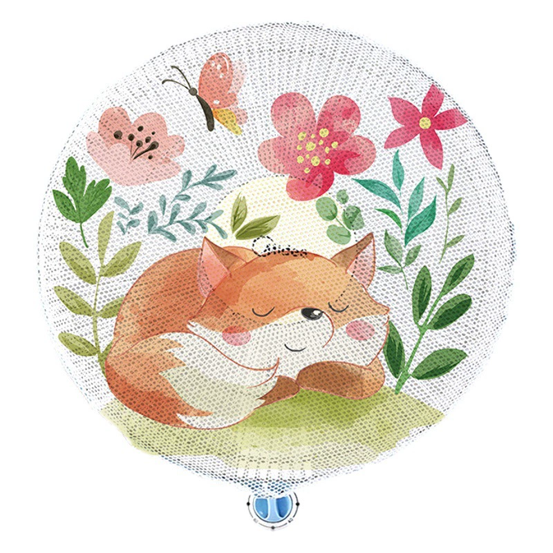 Мультяшный чехол для вентилятора, детский защитный чехол от защемления, тканевый полиэстер, чехол для электрического вентилятора, домашний пылезащитный чехол для вентилятора