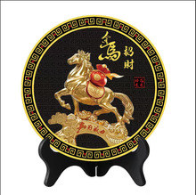 虎年炭雕新品新年礼品创意客厅摆件活性碳雕礼品工艺品批发