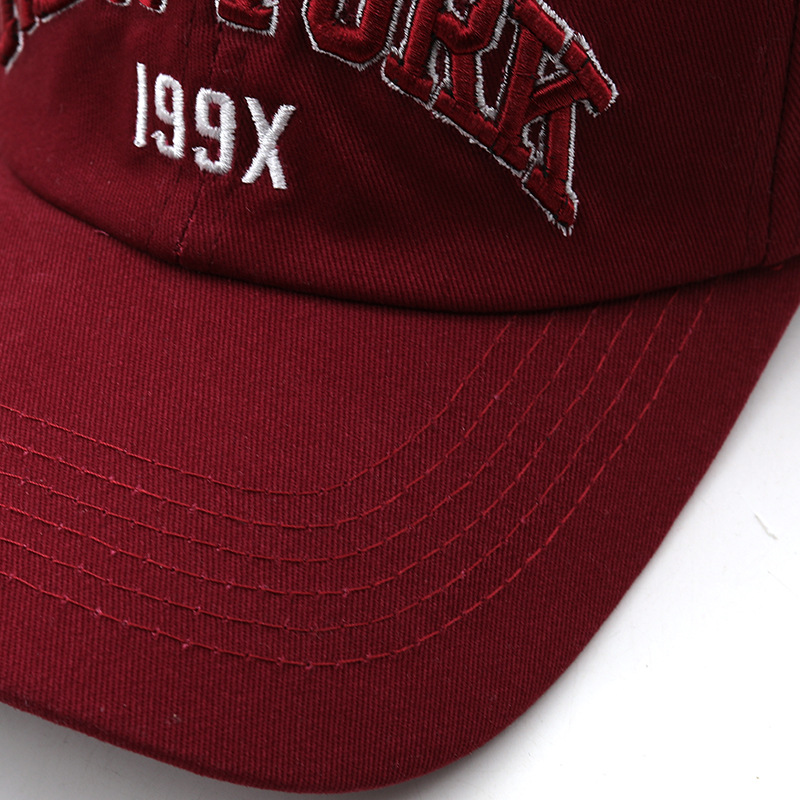 Unisexe Décontractée Lettre Broderie Avant-toit Incurvé Casquette De Baseball display picture 4