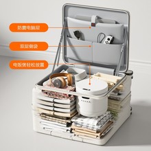 侧开盖小尺寸多功能旅行箱20寸行李箱耐用可登机迷你铝框18寸箱包