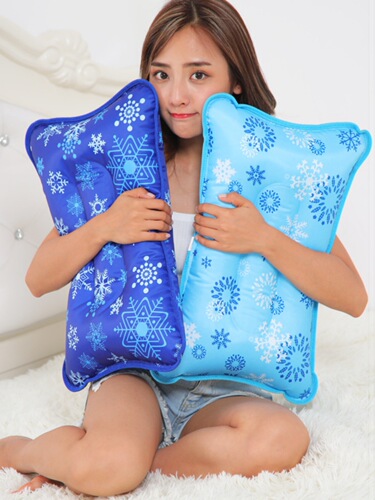 BB4C wholesale ice pillow ice pad ice pillow children adult water pillow summer water bag inflatable water cooling pillow afternoon